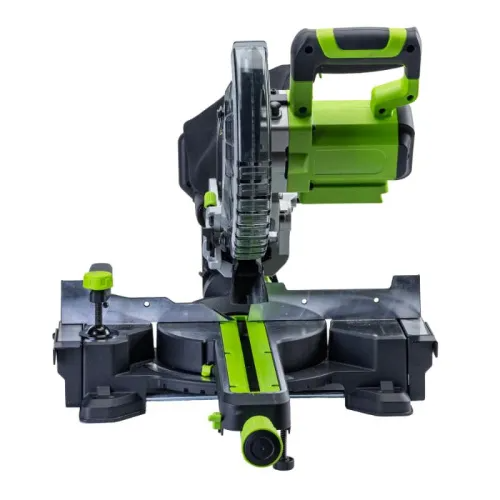 Торцовочная пила Greenworks GD24MS216 24V 1501707 (216x30 мм) с протяжкой бесщеточная аккумуляторная — детальное фото
